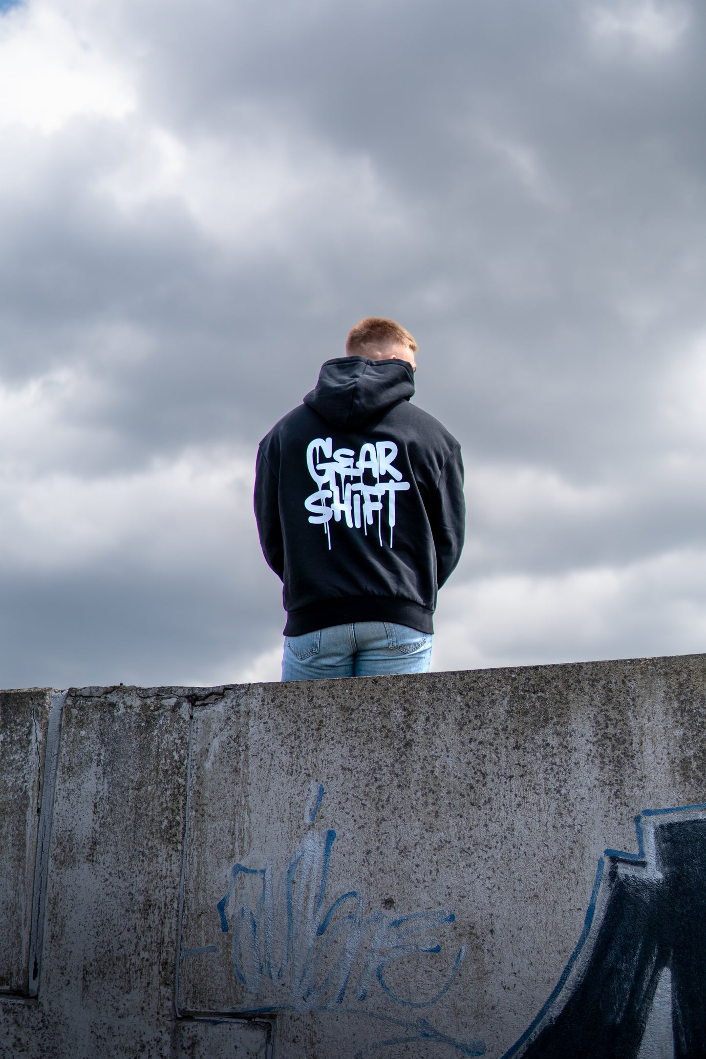 Gearshift Intense Hoodie Schwarz