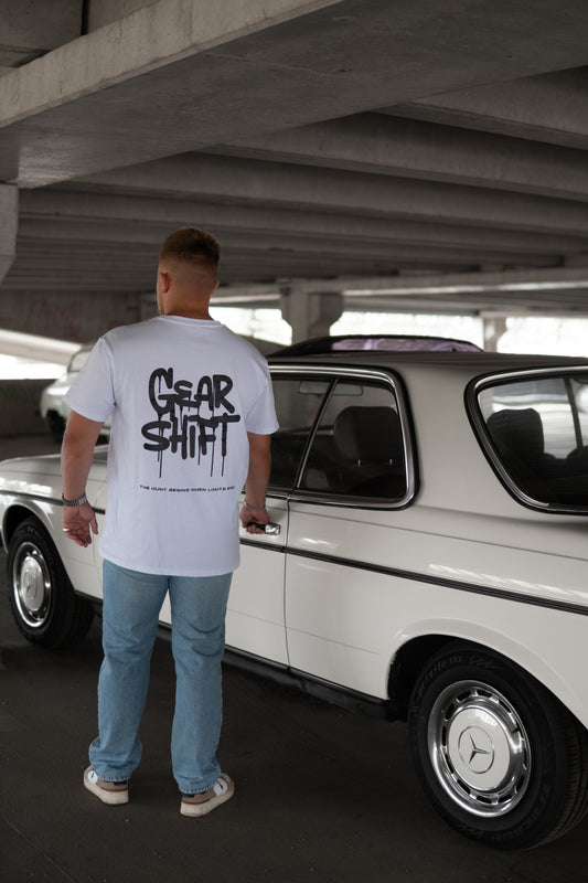 Gearshift Intense Tee Weiß