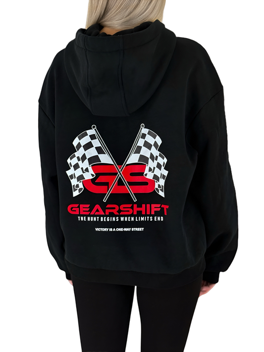 Gearshift Racing Hoodie Rot