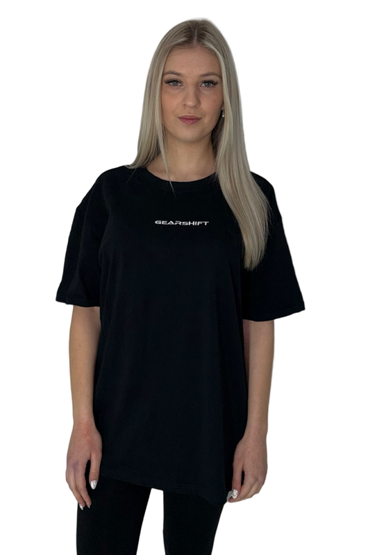 Gearshift Basic Tee Schwarz