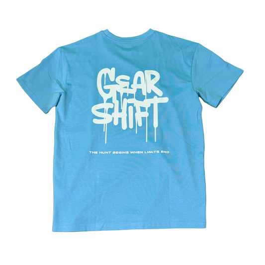 Gearshift Intense Tee Babyblau