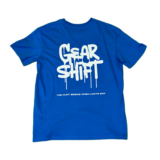 Gearshift Intense Tee Blau