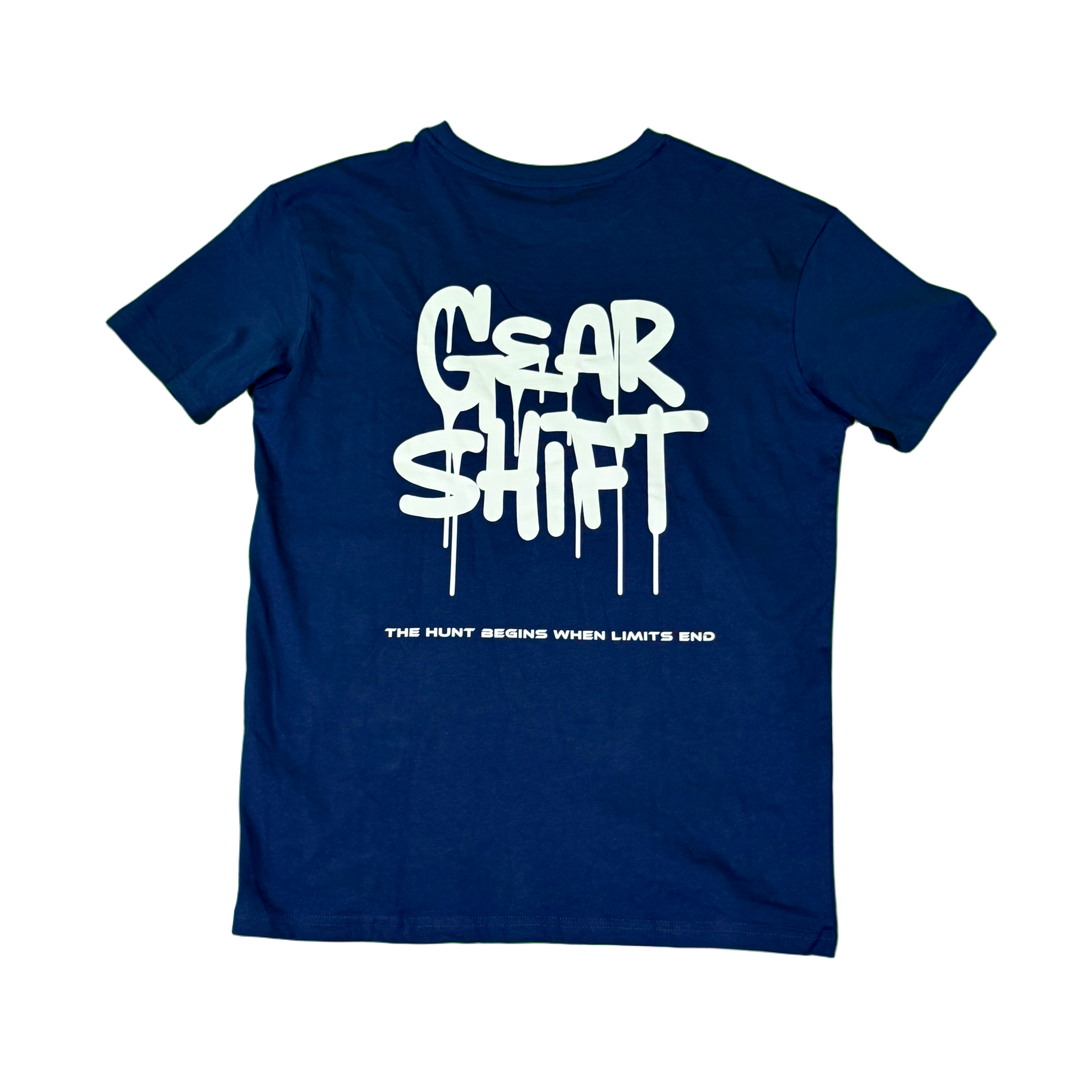 Gearshift Intense Tee Navyblau