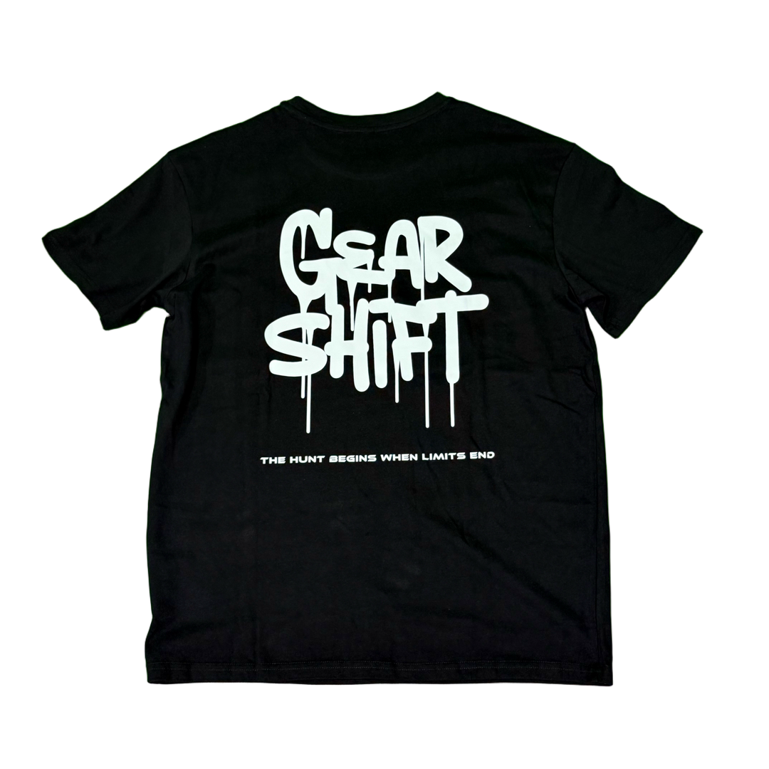Gearshift Intense Tee Schwarz