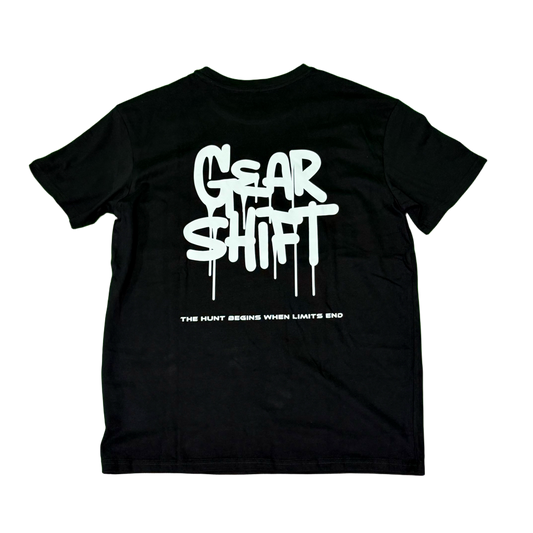 Gearshift Intense Tee Schwarz