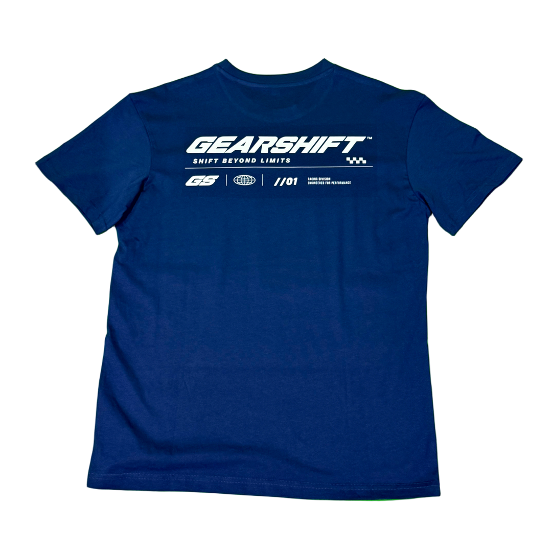 Gearshift Tee Edition 01 Navyblau